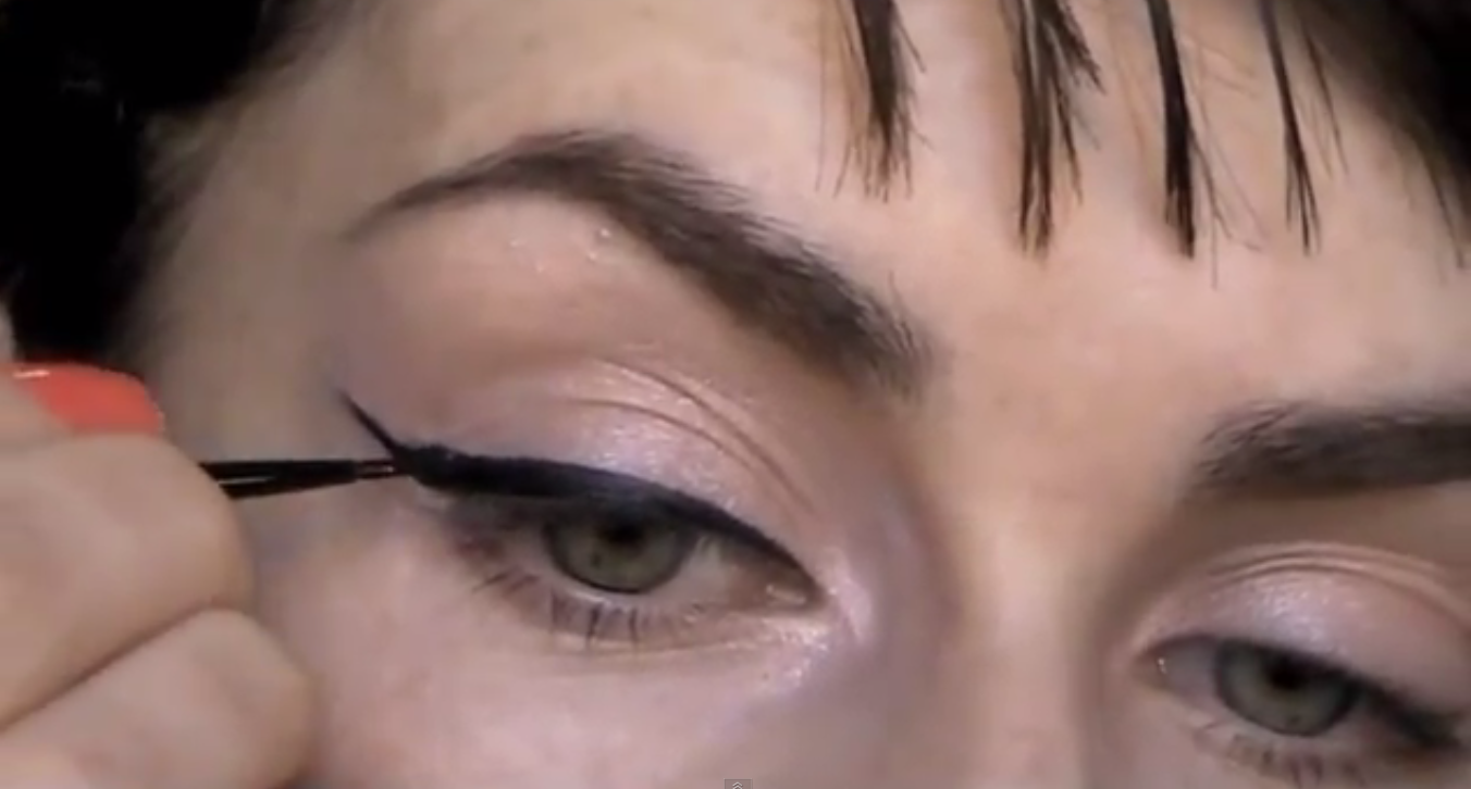 Tutorial, Eyeliner, Make up-tutorial